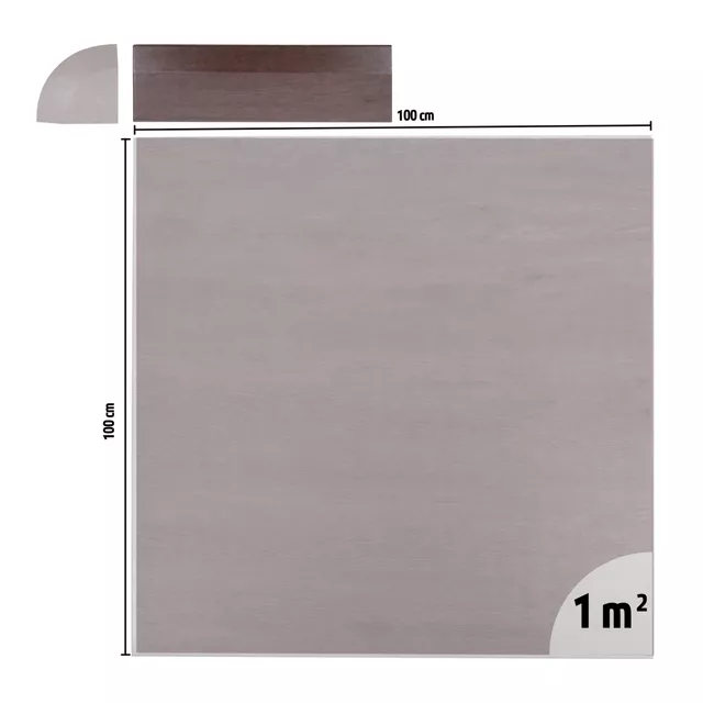 Nájezd pro podložky Luxteko Waffle 2cm 1ks - mramor