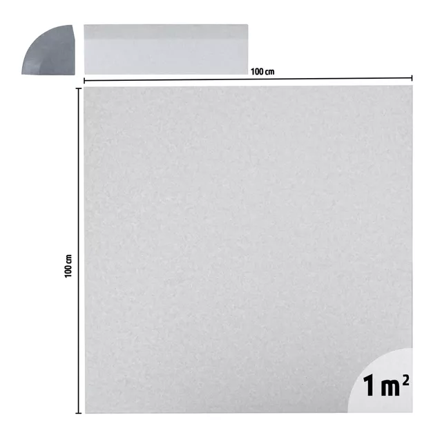 Roh pro podložky Luxteko Waffle 2cm 1ks - mramor