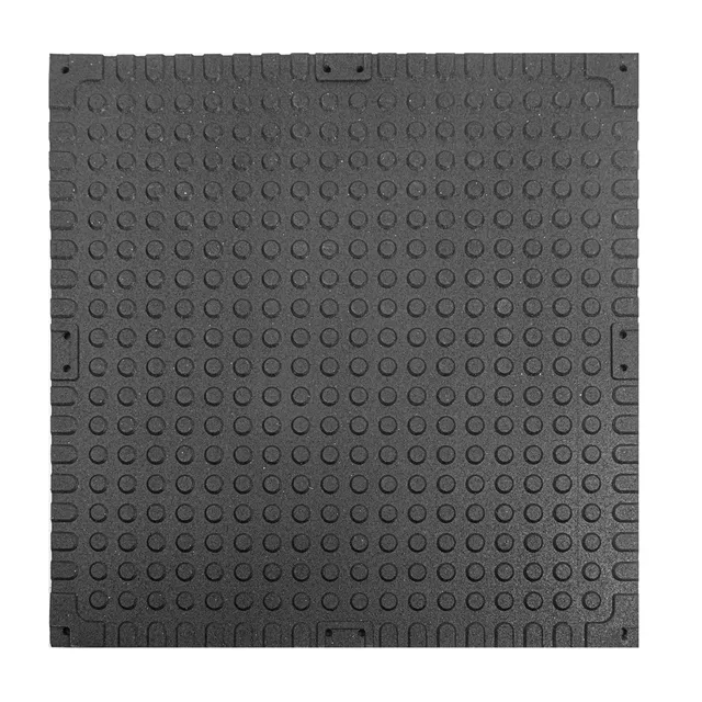 Zátěžová podložka inSPORTline Luxteko Waffle 100x100x2 cm - mramor