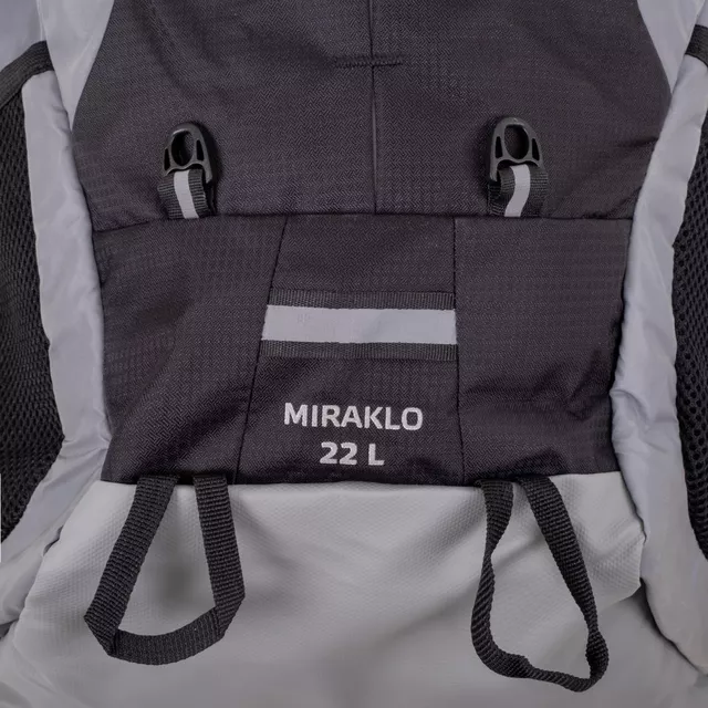 Reflexní batoh inSPORTline Miraklo - černá