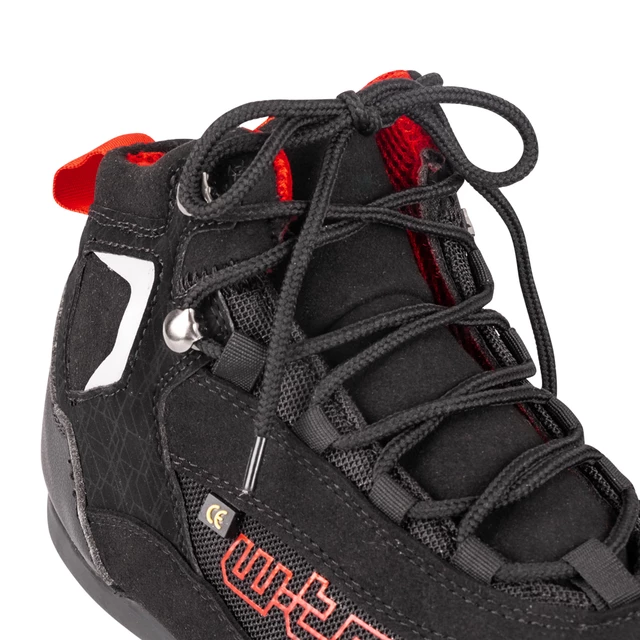 Women’s Motorcycle Shoes W-TEC Dinvara - Black-Red