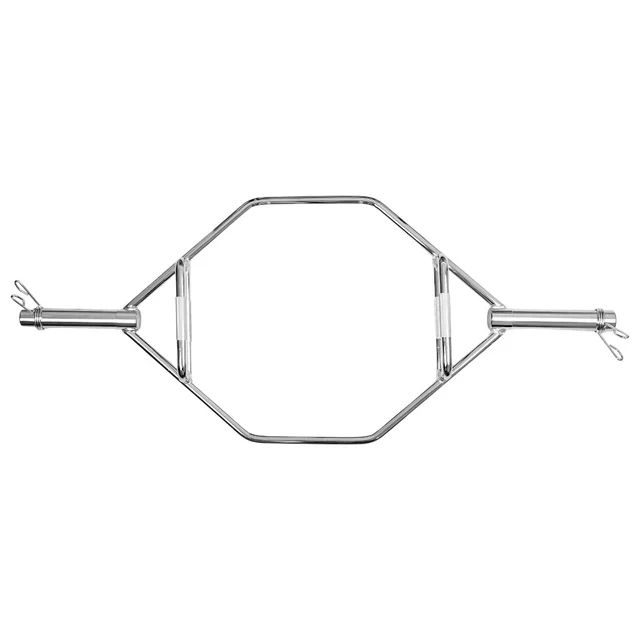 Hex olympijská hřídel inSPORTline Hexlif 140cm/50mm 21,8kg, do 200kg, s objímkami