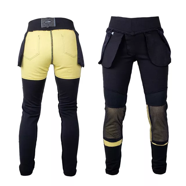 Dámské moto legíny W-TEC Lukrecia Evo - černá