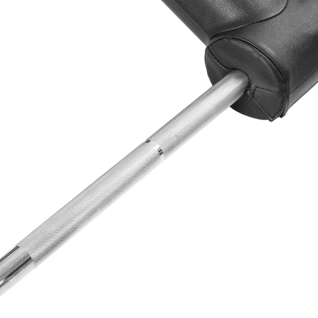 Olympijská hřídel na dřepy inSPORTline Squabar 239,3cm/50mm 25,5kg, do 317kg, s objímkami