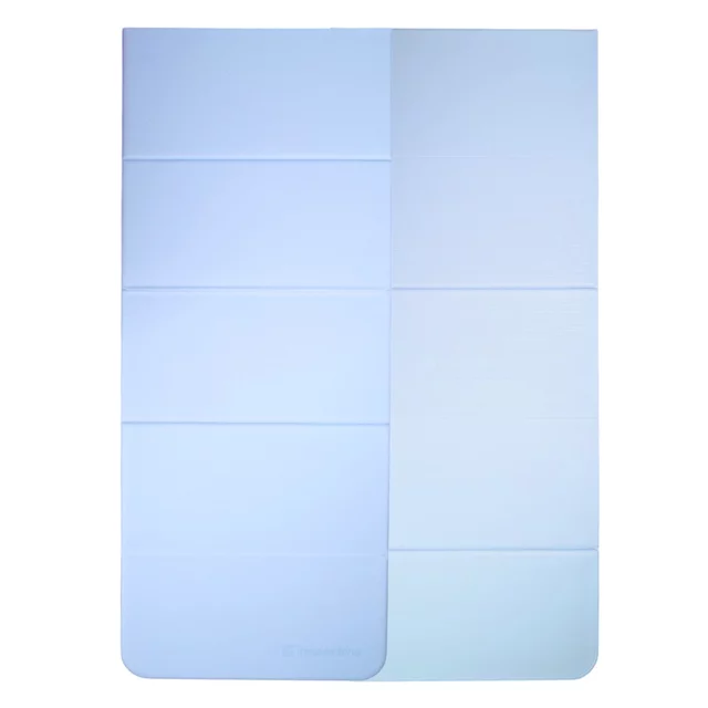 Skládací podložka na cvičení inSPORTline Lantemi 145x61x1 cm - šedá