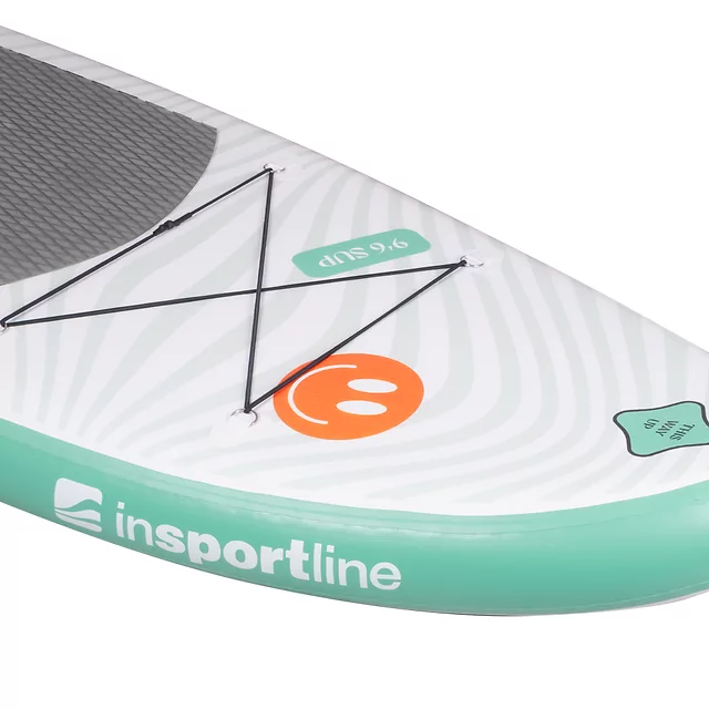 Paddleboard s příslušenstvím inSPORTline Wavelet 9'6" - zelená