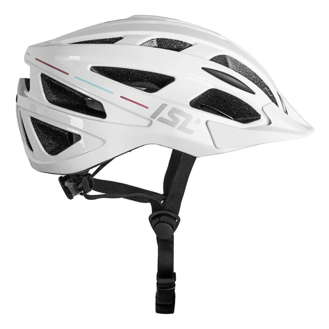 Cyklo přilba ISL Winsdor - Glossy White/Titanium Grey