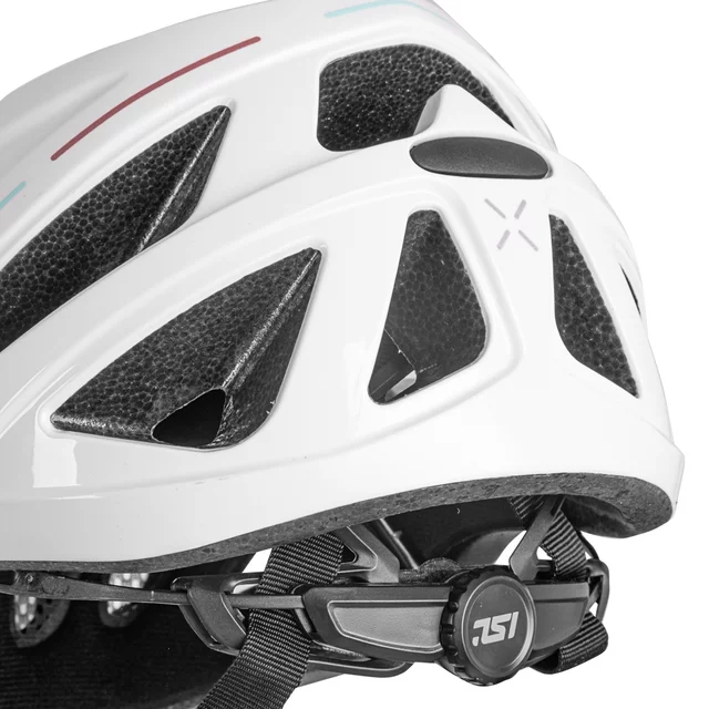 Cyklo přilba ISL Winsdor - Glossy White/Titanium Grey
