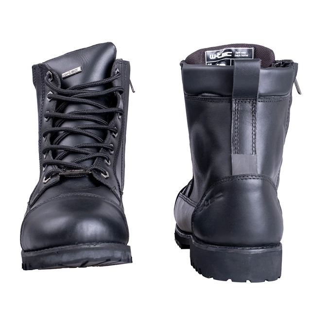 W-TEC Chorche Motorradstiefel - schwarz