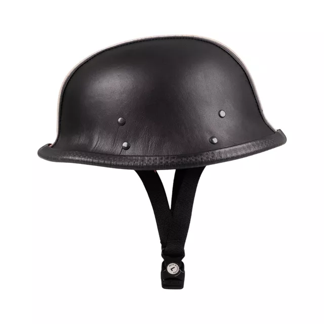 Retro Open-Face Motorcycle Helmet Sodager Stripes