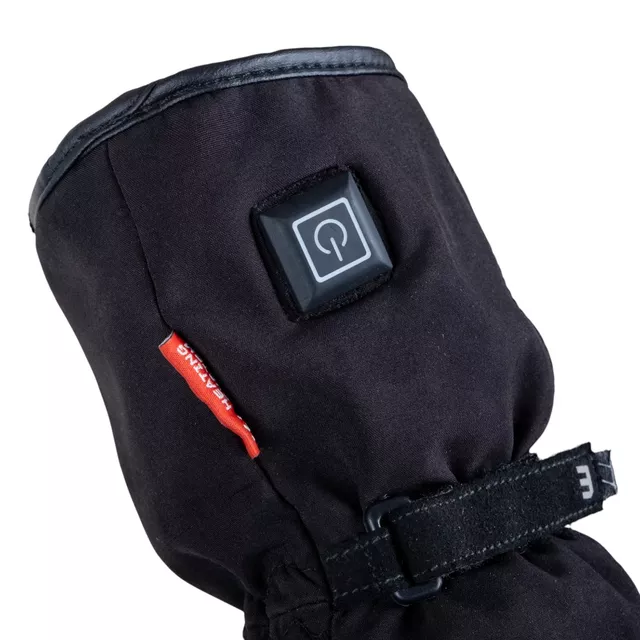 Vyhřívané rukavice W-TEC HEATflip 2v1 2x2000 mAh - černá