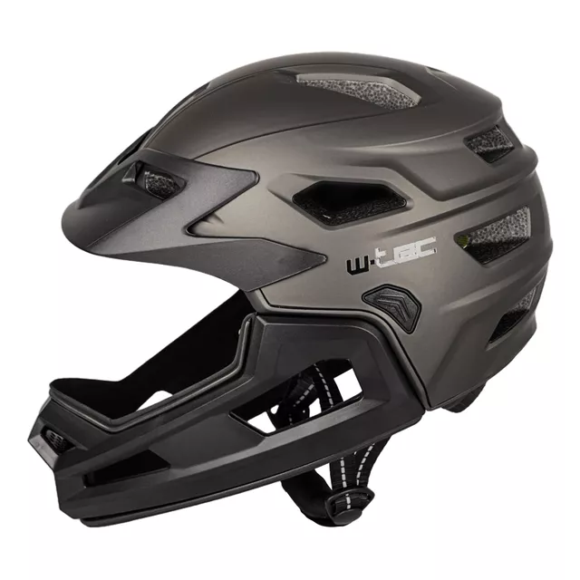 Junior Downhill Helmet W-TEC Estreito - Magic Matt Black
