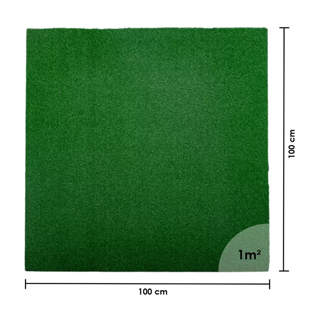 Heavy-Duty Floor Mat inSPORTline Grasteko 100 x 100 x 2 cm