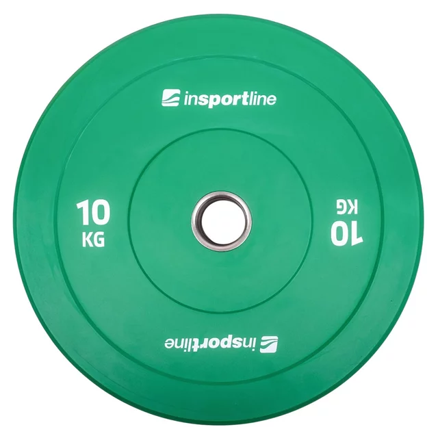 Sada 2x5ks gumových kotoučů inSPORTline Bumper Plate Go 2x 5-25 kg 50 mm