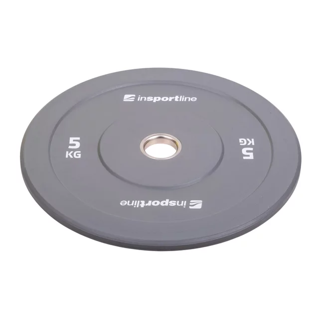 Sada 2x5ks gumových kotoučů inSPORTline Bumper Plate Go 2x 5-25 kg 50 mm