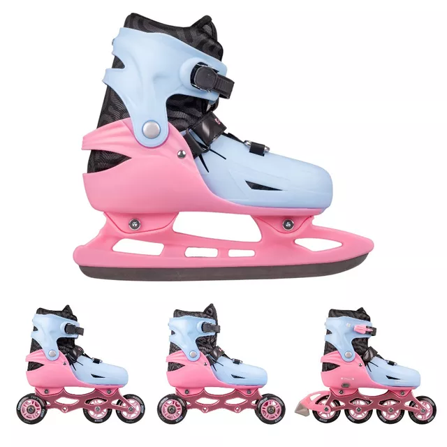 Nastavitelné brusle 4v1 inSPORTline Fourtuna - M (33-37)