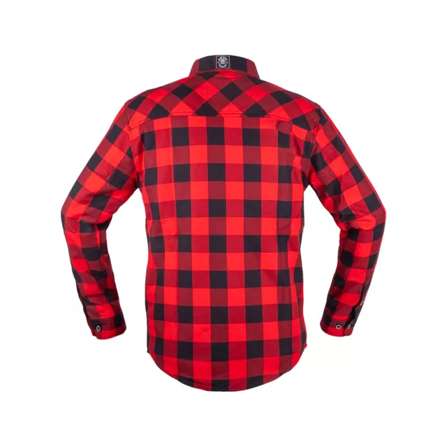 Košile W-TEC Black Heart Respector II - červeno-černá