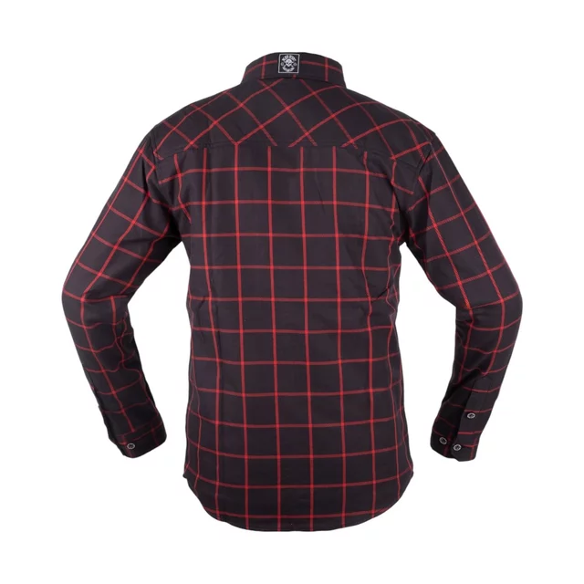 Košile W-TEC Black Heart Respector II - červeno-černá