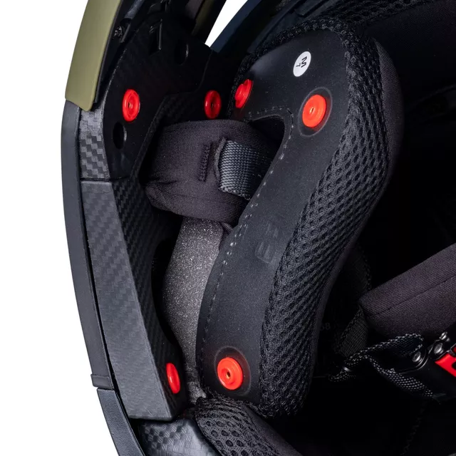 Modulární přilba W-TEC Badalone Army