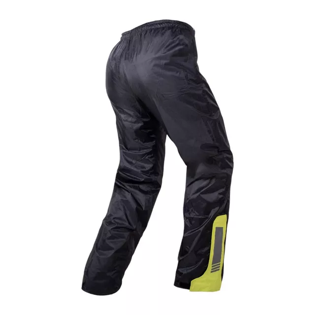 Pláštěnkové moto kalhoty W-TEC Colnari - černá-fluo zelená