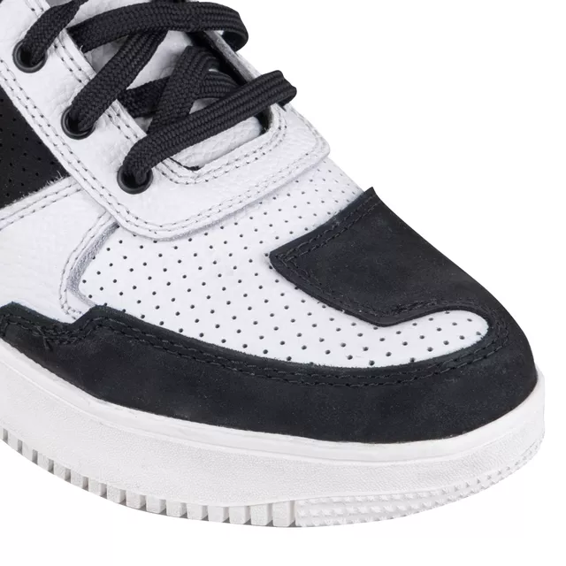 Moto boty W-TEC Bastige - černo-bílá