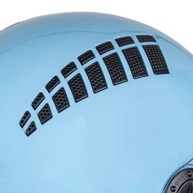 Otevřená přilba W-TEC Baraldo Celeste