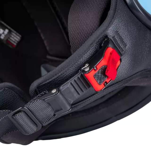 Otevřená přilba W-TEC Baraldo Celeste