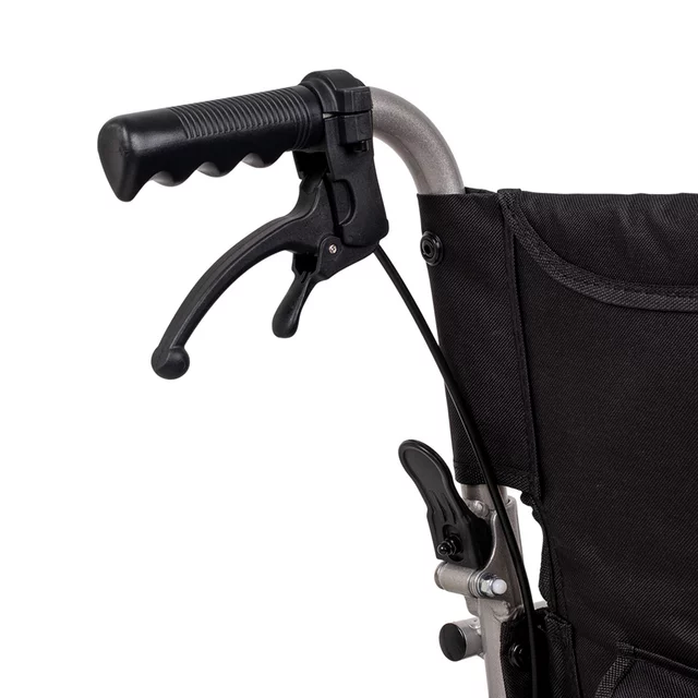 Mechanický skládací invalidní vozík inSPORTline Jakesully odlehčený se světlými koly • 13kg • do 100kg