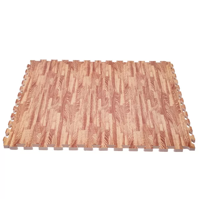 Puzzle tatami podložka inSPORTline Zemalpro 100x100x2 cm - motiv trávníku