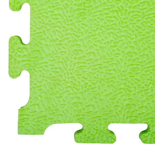 Puzzle tatami podložka inSPORTline Zemalpro 100x100x2 cm - motiv trávníku