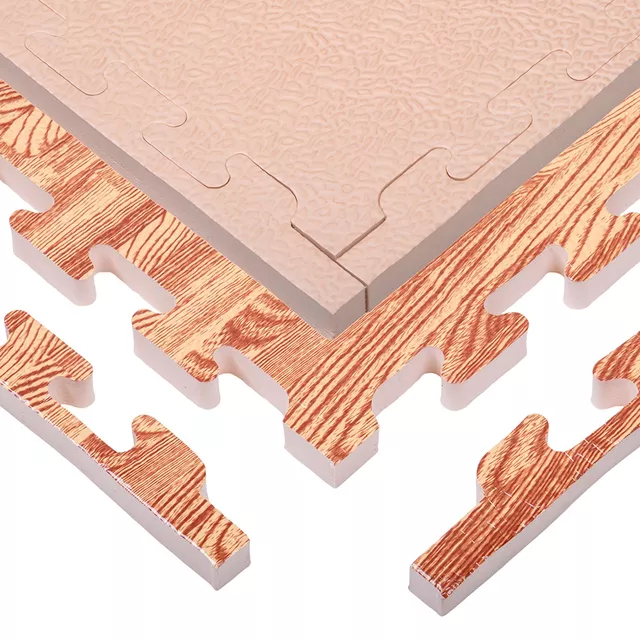 Puzzle tatami podložka inSPORTline Zemalpro 100x100x2 cm - motiv trávníku