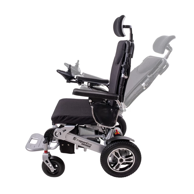 Elektrický invalidní vozík inSPORTline Hawkie Evo s polohovatelným opěradlem 700W