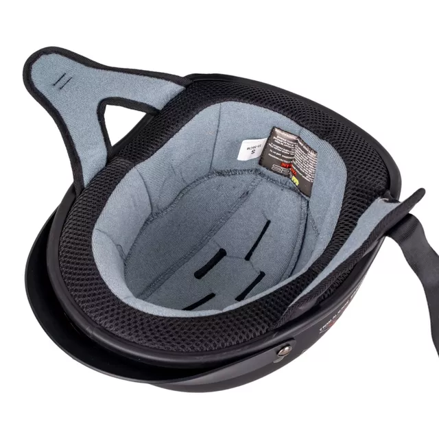 Motorcycle Helmet W-TEC Black Heart V531 Iron Cross - Black