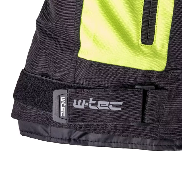 Moto bunda W-TEC Gelnair EVO - černá-fluo