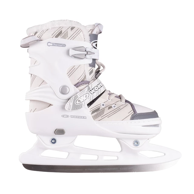 Women’s Ice Skates WORKER Bergera - White - White