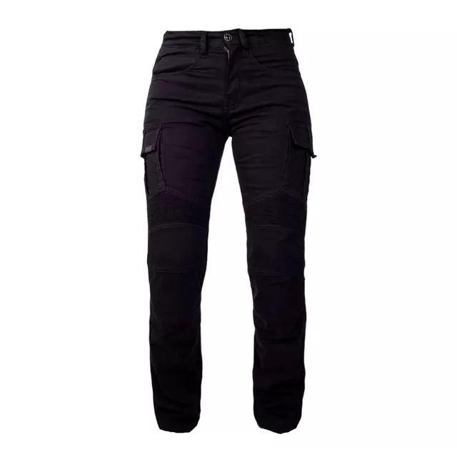 Dámské moto jeansy W-TEC Komehana - černá