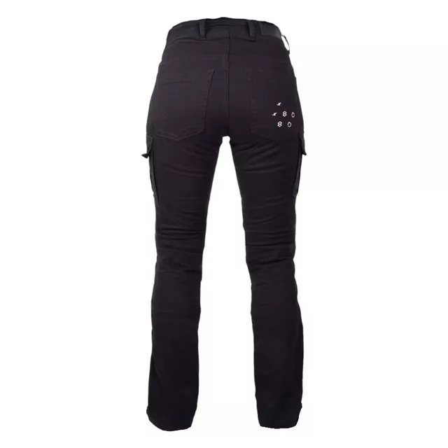 Dámské moto jeansy W-TEC Komehana - černá