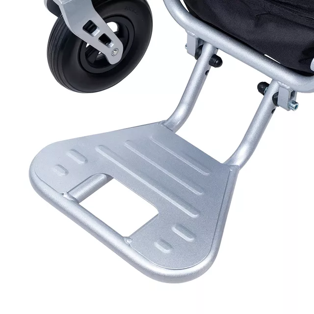 Elektrický invalidní vozík inSPORTline Hawkie Evo II s polohovatelným opěradlem 700W - stříbrná
