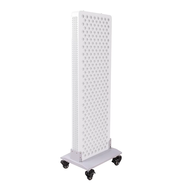 Stojan s kolečky pro infračervený LED panel inSPORTline Tugare - 2.jakost - bílá - bílá