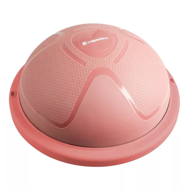 Balanční podložka inSPORTline Dome Compact - šedo-modrá - růžová