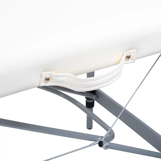 Masérské lehátko inSPORTline Morrani 186x60x62,5-85,5 cm 2-dílné hliníkové