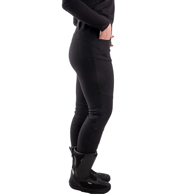 Dámské moto legíny W-TEC Noposum - 2.jakost - černá