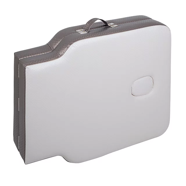 Masérské lehátko inSPORTline Kiyora 186x70x62,5-85,5 cm 2-dílné hliníkové