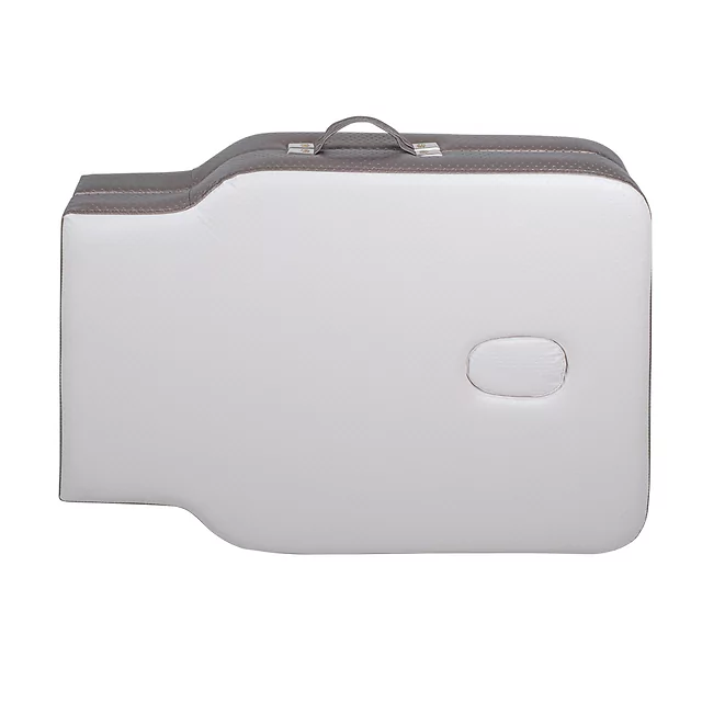 Masérské lehátko inSPORTline Kiyora 186x70x62,5-85,5 cm 2-dílné hliníkové