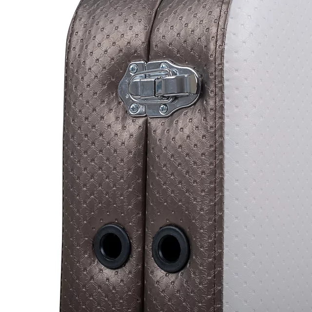 Masérské lehátko inSPORTline Kiyora 186x70x62,5-85,5 cm 2-dílné hliníkové