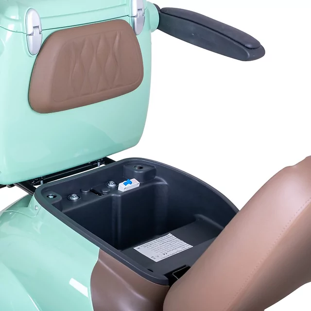 Elektrický čtyřkolový vozík W-TEC Lubica II - zelená