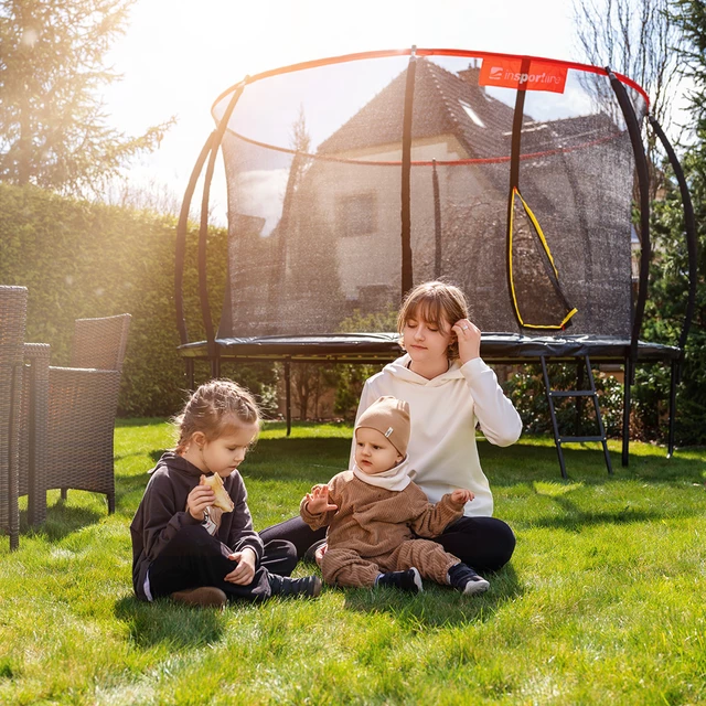 Trampoline Set inSPORTline Flea PRO 366 cm