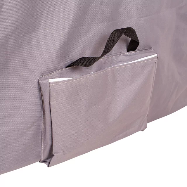 Masérské lehátko inSPORTline Kiyora 186x70x62,5-85,5 cm 2-dílné hliníkové