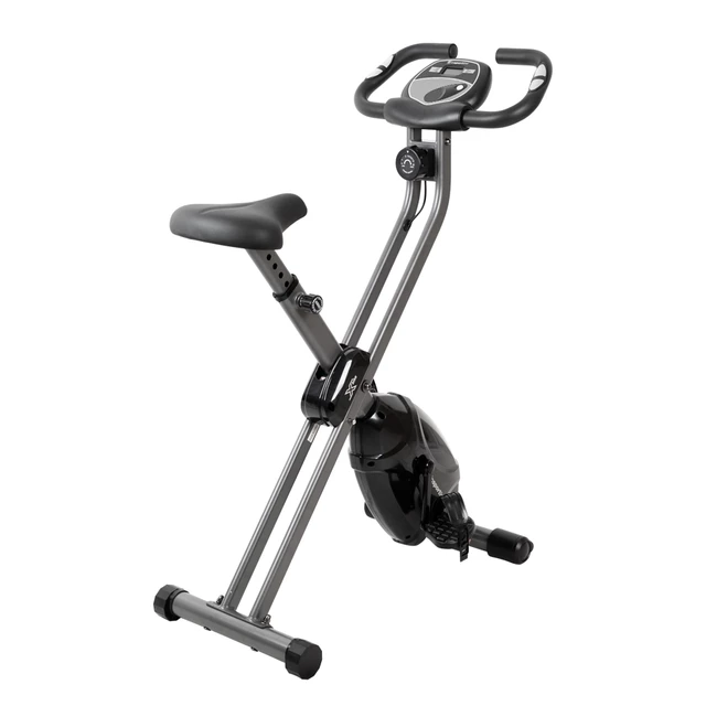 Folding Exercise Bike inSPORTline Xbike - Black