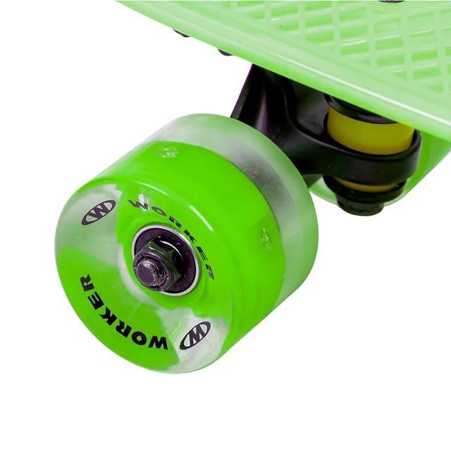 Penny board WORKER Aspy C4 22" se svítícími kolečky